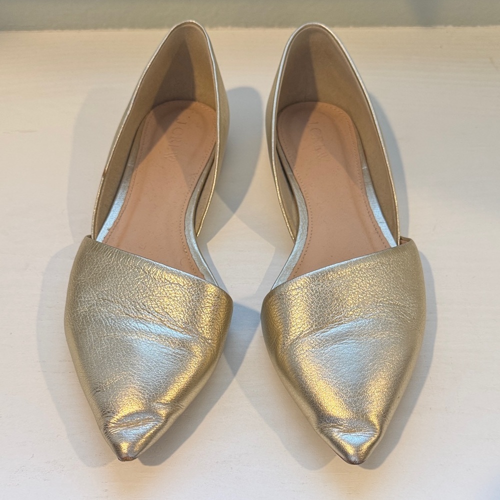 J.crew Gold Women's Flats
